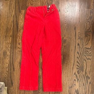 Vineyard Vines Red Corduroy Pants